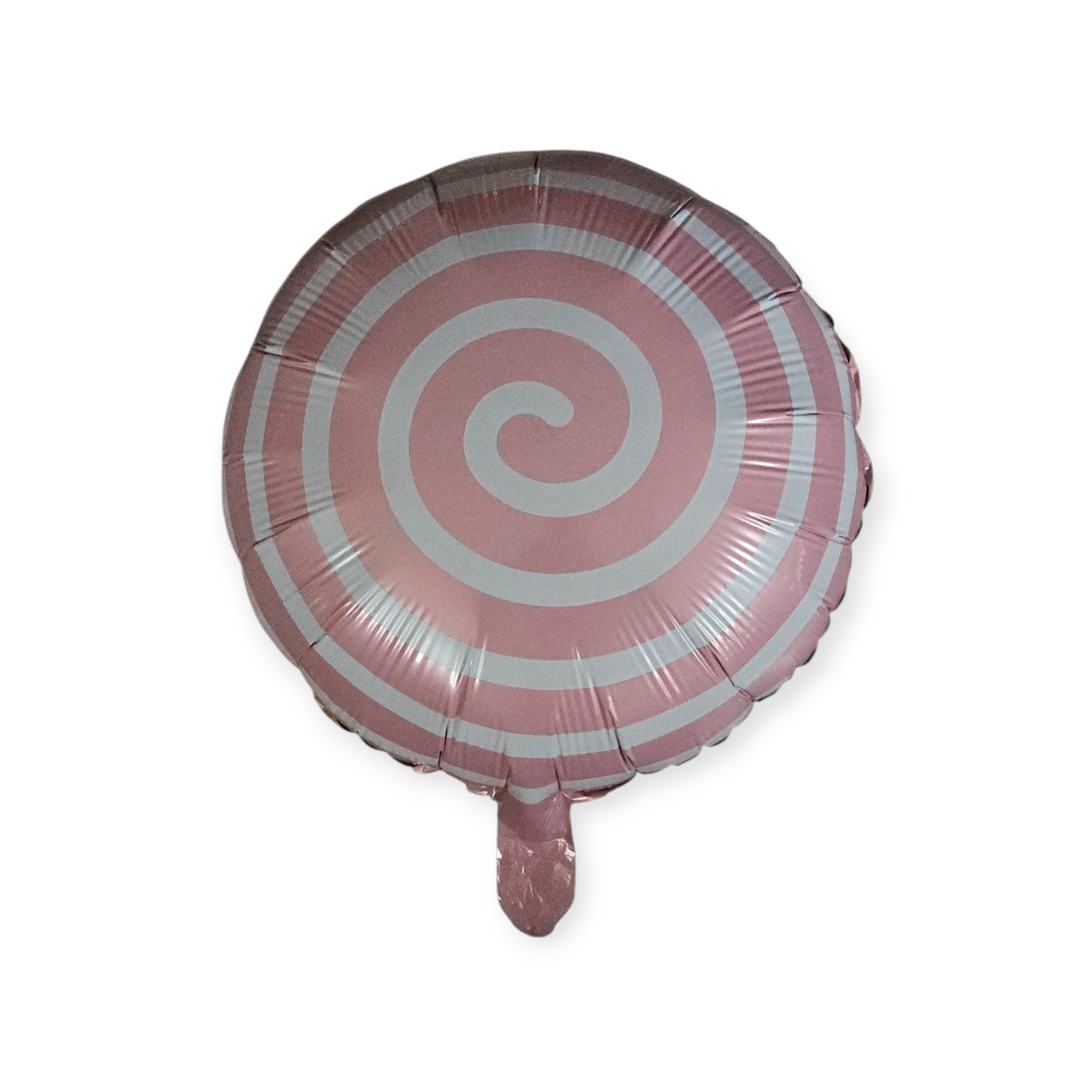Pink Spiral Foil Balloon 18"