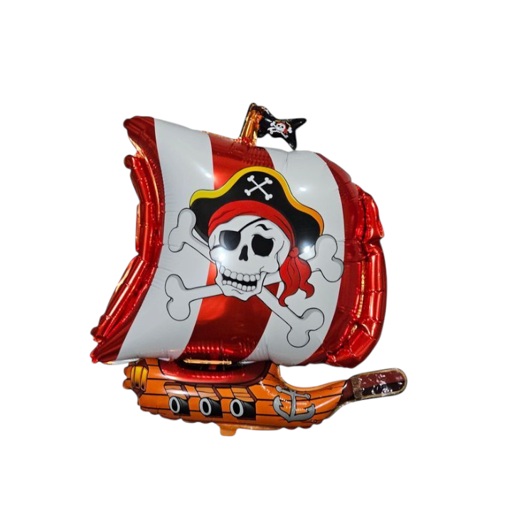 Pirate Ship Foil Balloon 24"