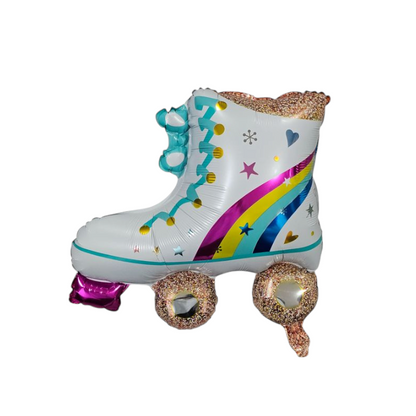 Roller Skating Shoe Foil Balloon 21"