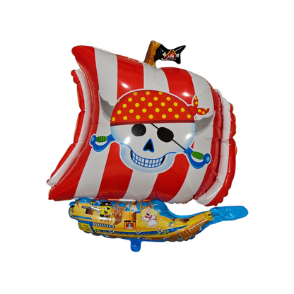 SpongeBob Pirate Ship Foil Balloon 24"