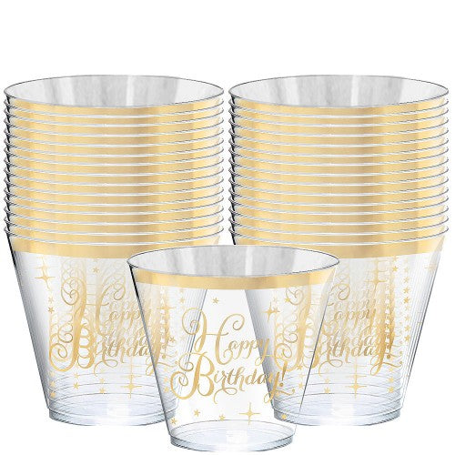 Gold 9oz Paper Cups
