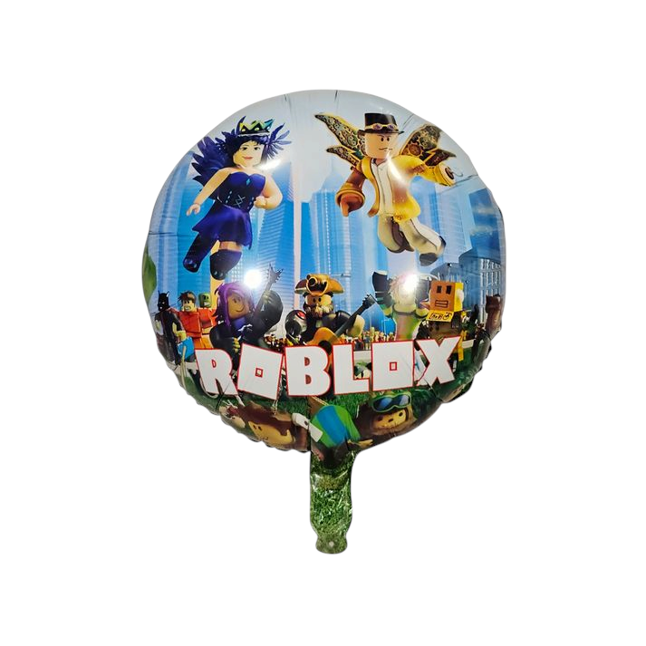 Roblox Cover Round Foil Balloon 18