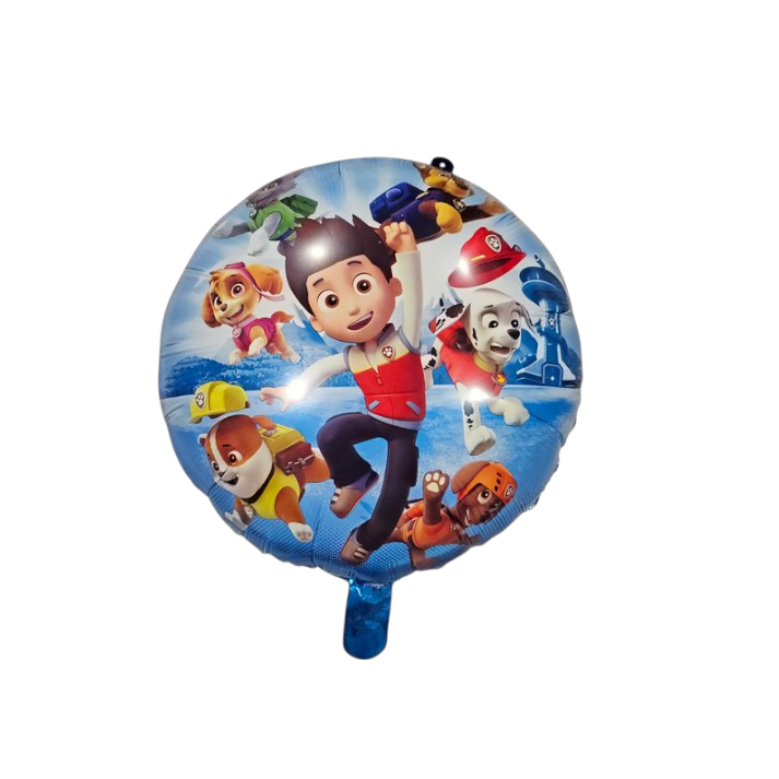 Paw Patrol Round Foil Balloon 18"