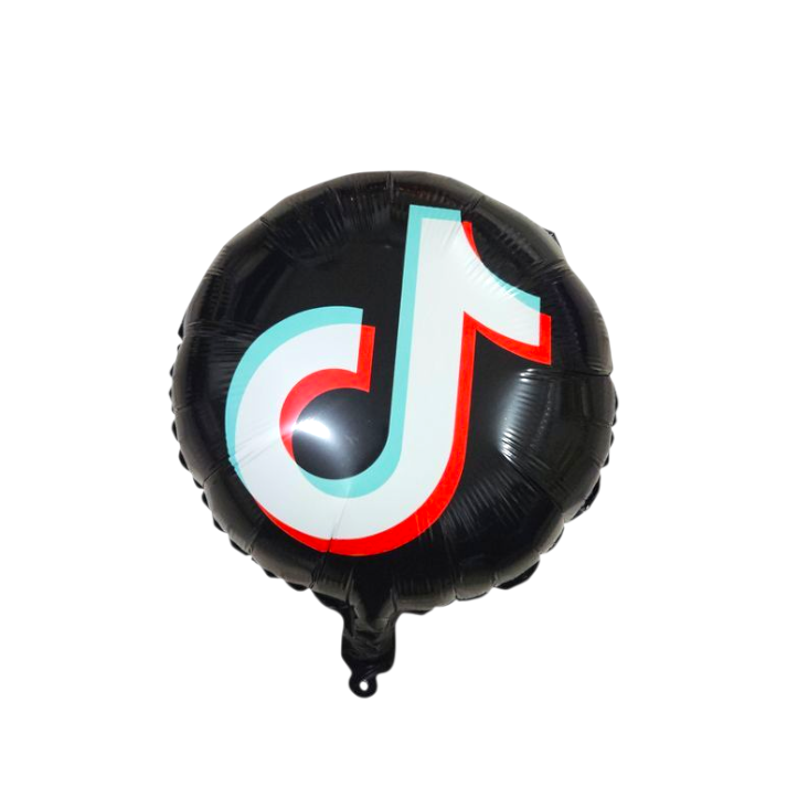 Tiktok Round Foil Balloon 18"