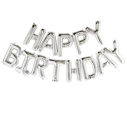 Air-filled Happy Birthday Banner