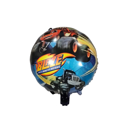 Blaze Round Foil Balloon 18"