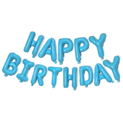 Air-filled Happy Birthday Banner